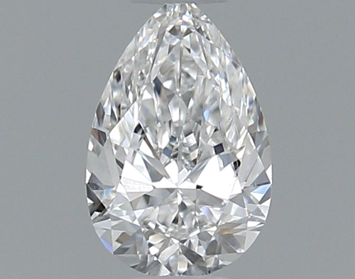 0.4 carat E-VS1 Natūralus Pear Deimantas (1)