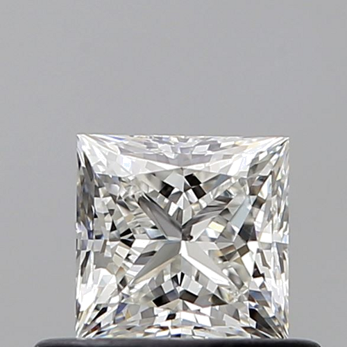 0.51 carat H-SI1 Natūralus Princess Deimantas (1)