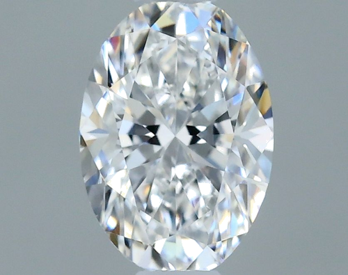 0.33 carat D-VVS2 Natūralus Oval Deimantas (1)