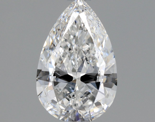 0.5 carat E-VS2 Natūralus Pear Deimantas (1)