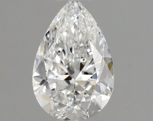 0.51 carat E-VVS1 Natūralus Pear Deimantas (1)