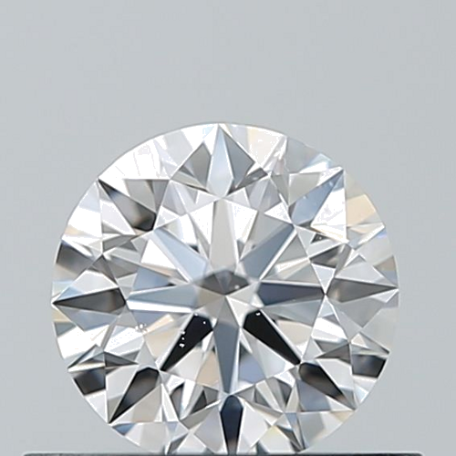 0.5 carat D-VS2 Excellent cut Natūralus Round Deimantas (1)