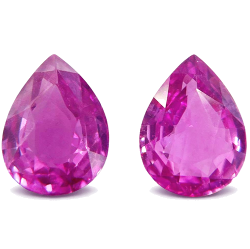 6.06 carat PINK Pear Safyras (1)