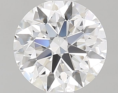 0.58 carat F-VVS2 Excellent cut Natūralus Round Deimantas (1)