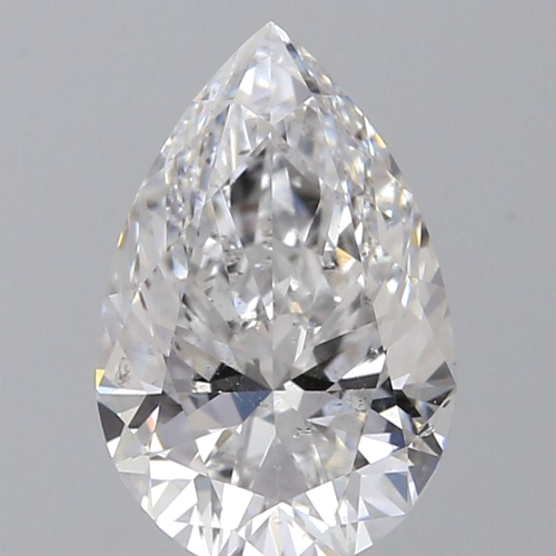 1.2 carat D-SI2 Natūralus Pear Deimantas (1)