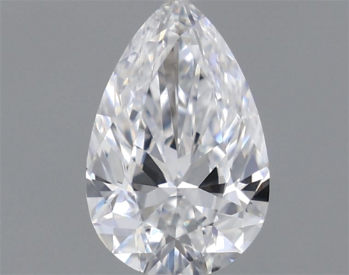 0.3 carat D-VVS1 Natūralus Pear Deimantas (1)