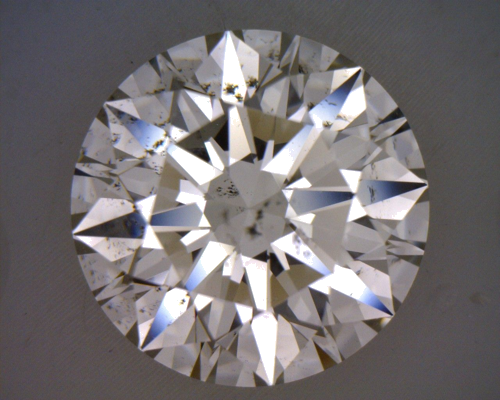 2.08 carat I-SI1 Excellent cut Natūralus Round Deimantas (1)