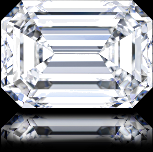 7.72 carat D-FL Natūralus Emerald Deimantas (1)
