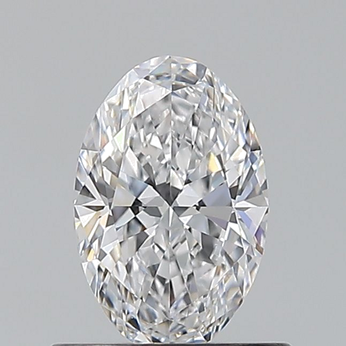 0.6 carat D-VVS2 Natūralus Oval Deimantas (1)