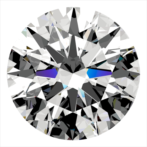 0.33 carat E-VS1 Excellent cut Natūralus Round Deimantas (1)
