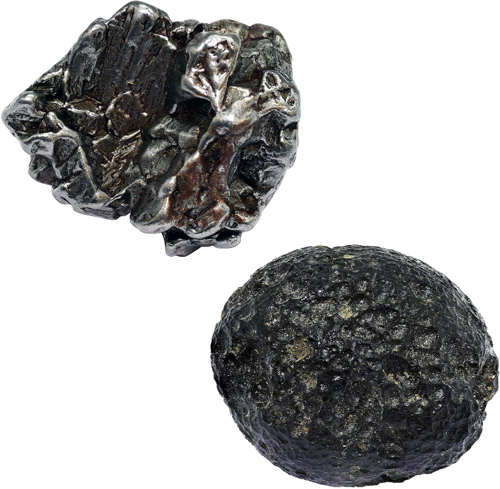 Meteorite Campo del Cielo - With Indochinite (1)