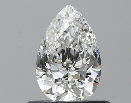 0.52 carat E-IF Natūralus Pear Deimantas (1)