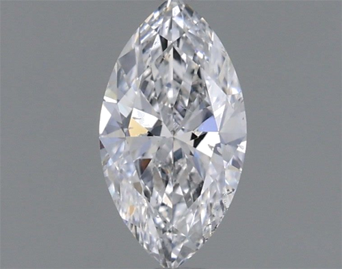 0.5 carat D-SI2 Natūralus Marquise Deimantas (1)