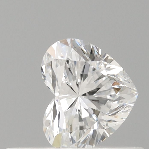 0.34 carat D-VVS1 Natūralus Heart Deimantas (1)