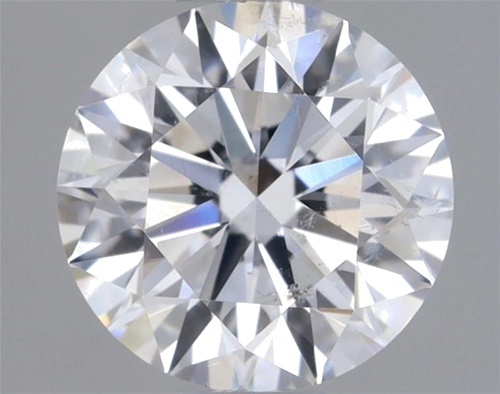 0.43 carat E-SI2 Excellent cut Natūralus Round Deimantas (1)