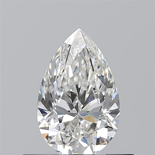 0.51 carat H-VS1 Natūralus Pear Deimantas (1)