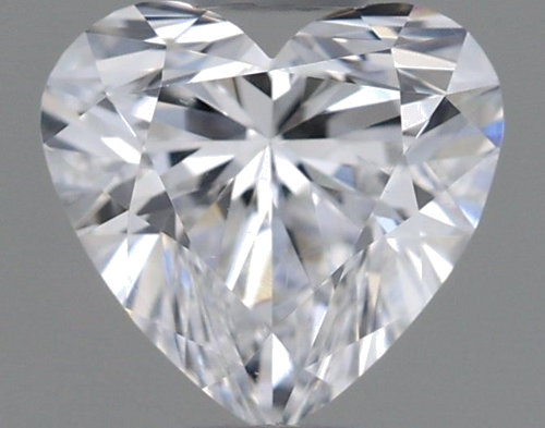 0.51 carat D-SI1 Natūralus Heart Deimantas (1)