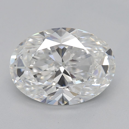 1.51 carat F-VS2 Natūralus Oval Deimantas (1)