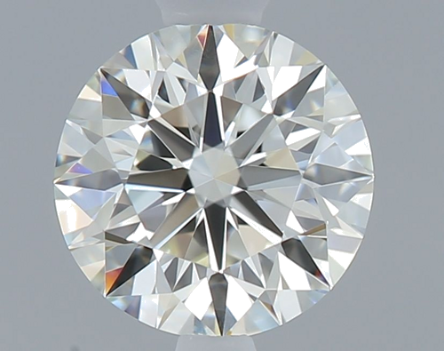 0.51 carat J-VVS1 Excellent cut Natūralus Round Deimantas (1)