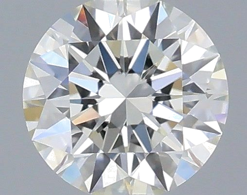 0.32 carat J-VVS2 Excellent cut Natūralus Round Deimantas (1)