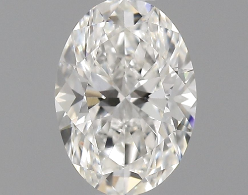 0.56 carat F-VVS2 Natūralus Oval Deimantas (1)