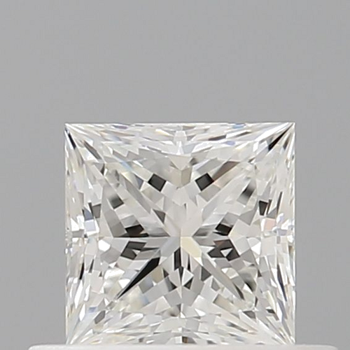 0.5 carat G-VVS2 Natūralus Princess Deimantas (1)