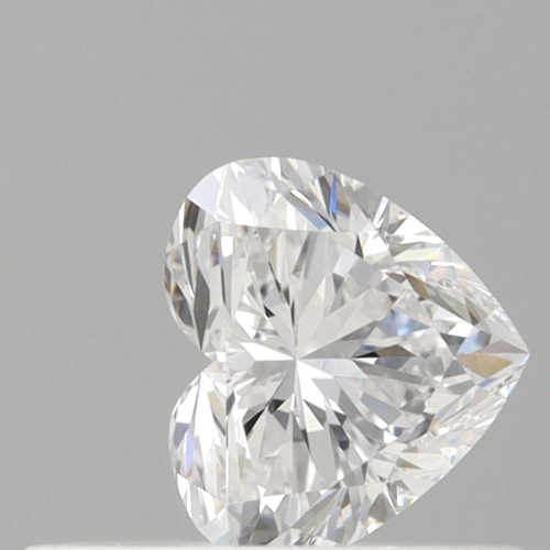 0.34 carat D-VVS1 Natūralus Heart Deimantas (1)