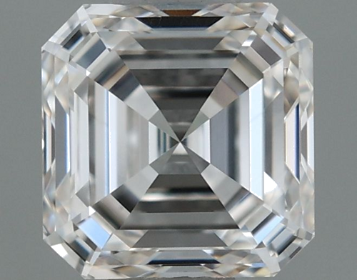 0.52 carat I-VVS2 Natūralus Asscher Deimantas (1)