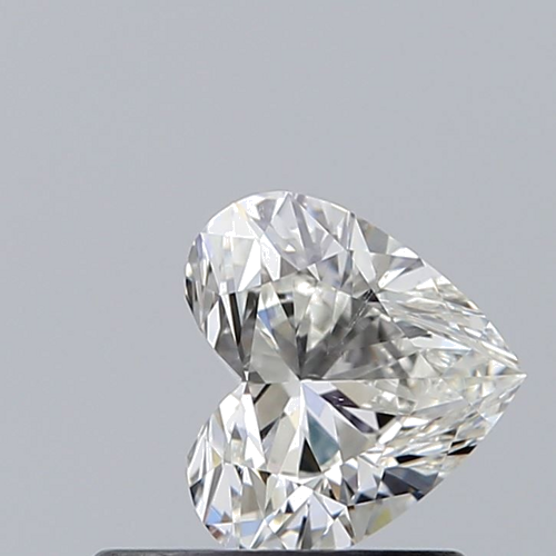 0.57 carat H-SI1 Natūralus Heart Deimantas (1)