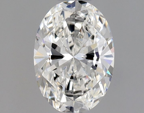 0.5 carat F-VVS1 Natūralus Oval Deimantas (1)