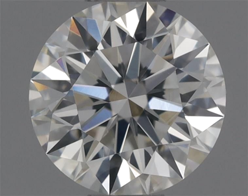 0.38 carat H-VVS2 Excellent cut Natūralus Round Deimantas (1)