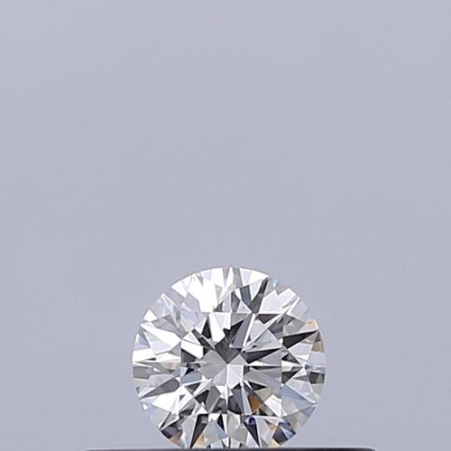 0.19 carat F-VVS2 Excellent cut Natūralus Round Deimantas (1)