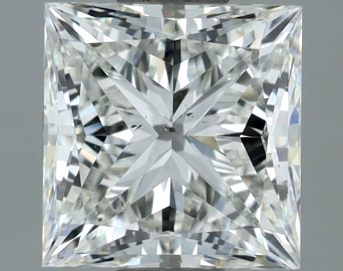 1.5 carat H-SI1 Natūralus Princess Deimantas (1)