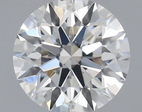 0.37 carat H-VS2 Excellent cut Natūralus Round Deimantas (1)