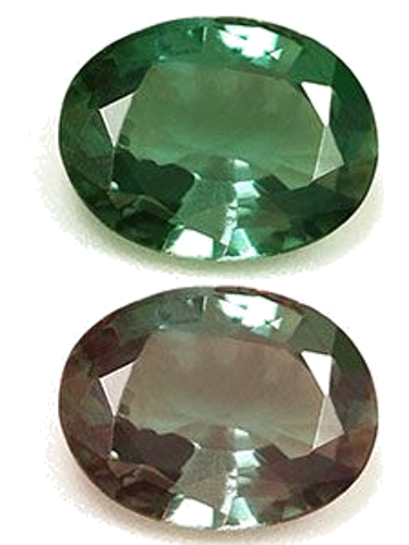 0.53 carat GREEN Oval Alexandrite (1)