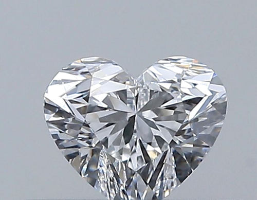0.3 carat D-VVS1 Natūralus Heart Deimantas (1)