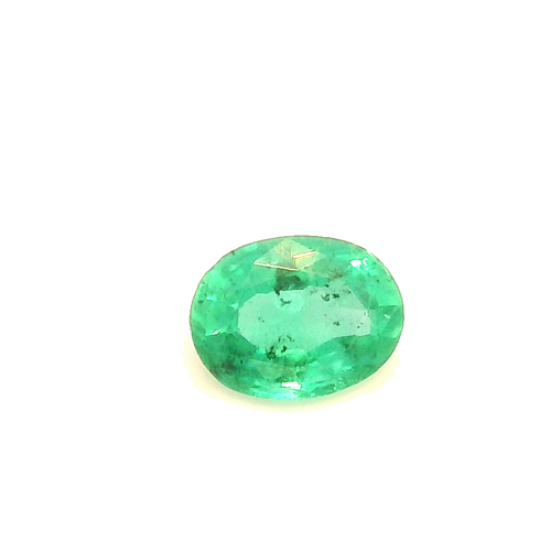 0.17 carat GREEN Oval Smaragdas (1)