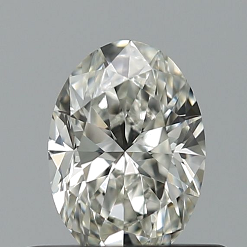 0.41 carat H-VVS2 Natūralus Oval Deimantas (1)