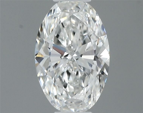 0.31 carat F-SI1 Natūralus Oval Deimantas (1)