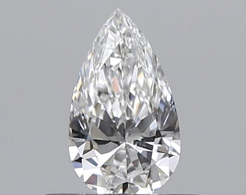 0.3 carat E-SI1 Natūralus Pear Deimantas (1)