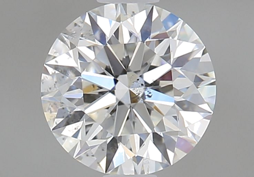 0.72 carat F-SI2 Excellent cut Natūralus Round Deimantas (1)