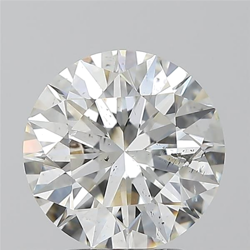 2.5 carat I-SI2 Excellent cut Natūralus Round Deimantas (1)