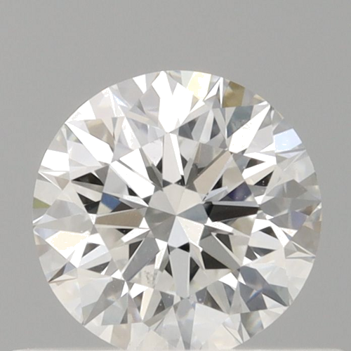 0.51 carat E-SI1 Excellent cut Natūralus Round Deimantas (1)