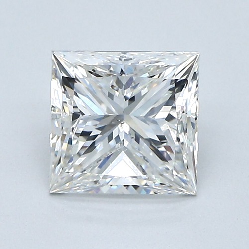 1.51 carat G-VS2 Natūralus Princess Deimantas (1)