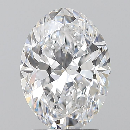 2.02 carat D-SI1 Natūralus Oval Deimantas (1)