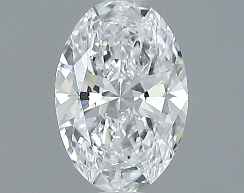 0.6 carat D-VS1 Natūralus Oval Deimantas (1)