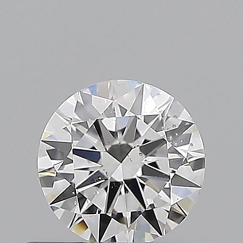 0.5 carat F-SI2 Excellent cut Natūralus Round Deimantas (1)