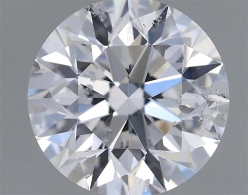 0.7 carat D-SI2 Excellent cut Natūralus Round Deimantas (1)