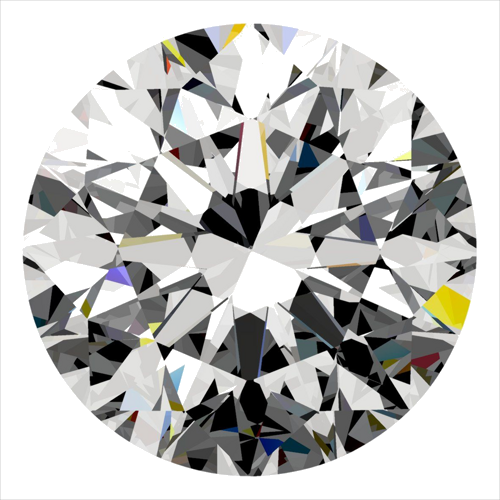 0.3 carat G-VVS2 Very Good cut Natūralus Round Deimantas (1)