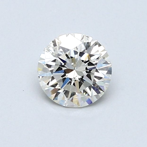 0.57 carat I-SI1 Very Good cut Natūralus Round Deimantas (1)
